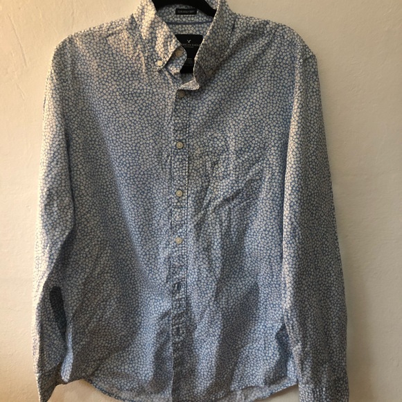American Eagle Outfitters Other - American Eagle Blue Button Shirt